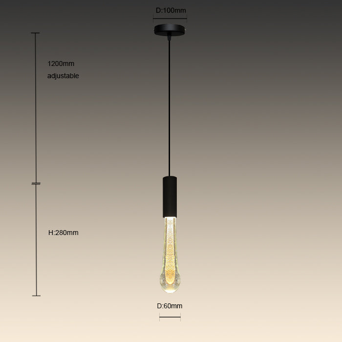 Pendant light with dimensions NZ