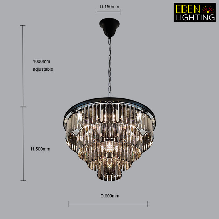 crystal chandelier for high ceiling living room  size nz