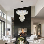 huge classic crystal chandelier for heritage home Auckland