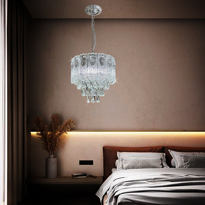glam crystal hanging light for master bedroom auckland