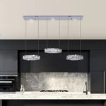 Modern kitchen with a pendant light fixture above a stove NZ