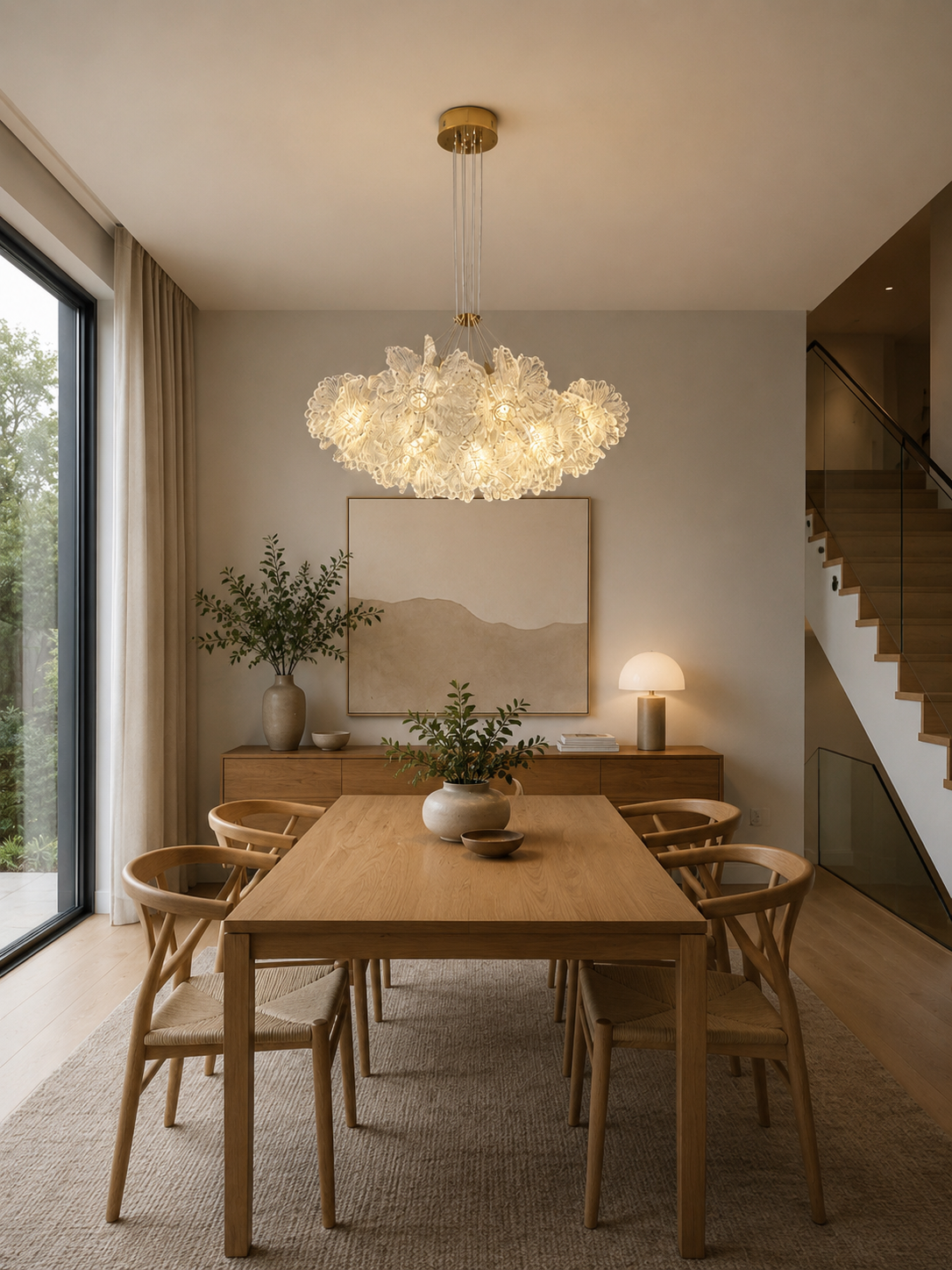 Modern Butterfly Pendant Light 6150-11