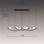 Bar lighting dimension diagram dining area NZ