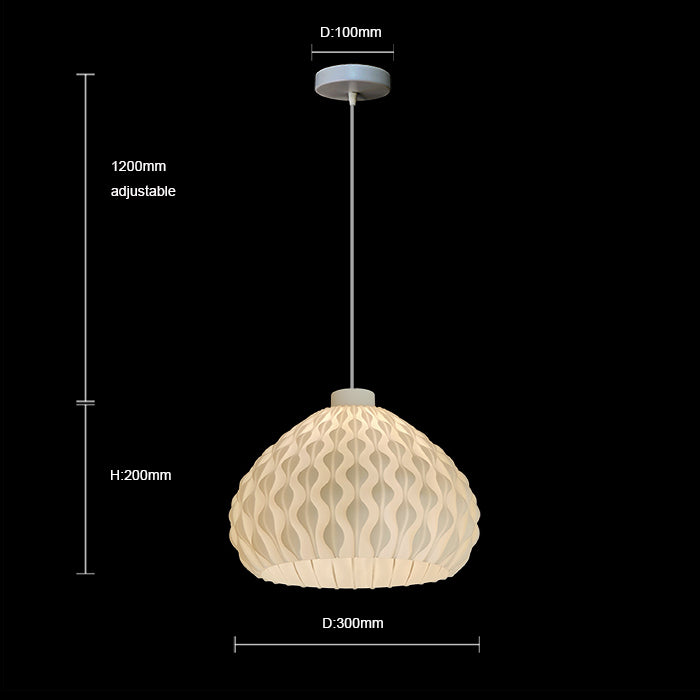 modern staircase pendant NZ size