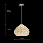 modern staircase pendant NZ size