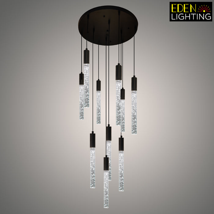 LED Pendant light Color change Black ED500-10-300