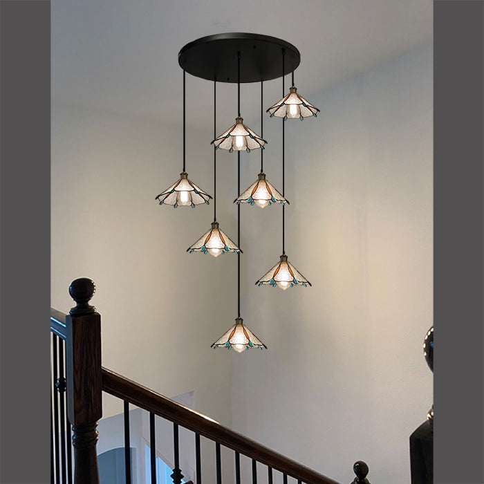 elegant staircase pendant light west Auckland