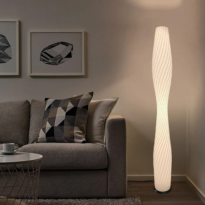 A tall floor rgb lamp in Living room west auckland