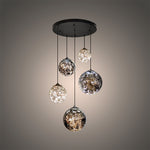 Auckland glass pendant chandelier
