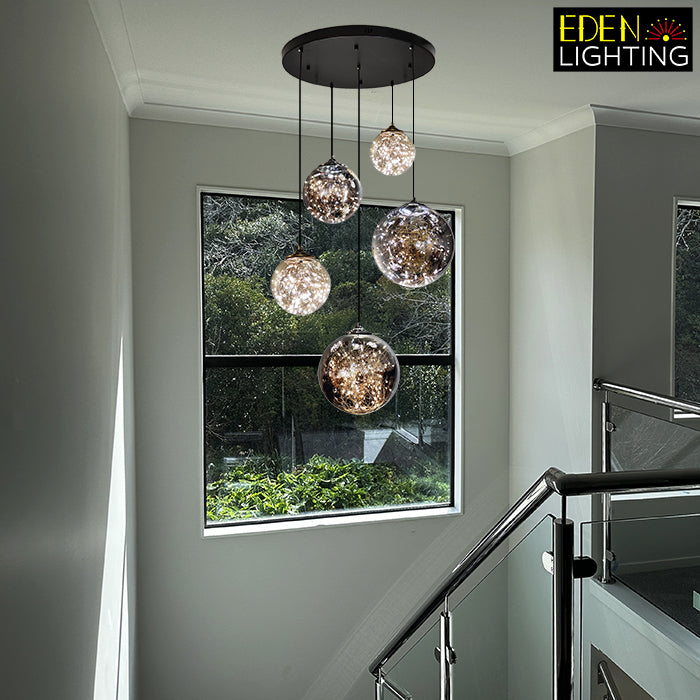 decorative glass chandelier NZ