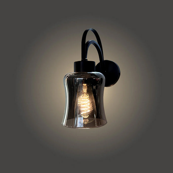glass shade wall light for bedside auckland