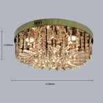 gold crystal Chandelier with dimensions nz