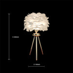 NZ arched table lamp measurements