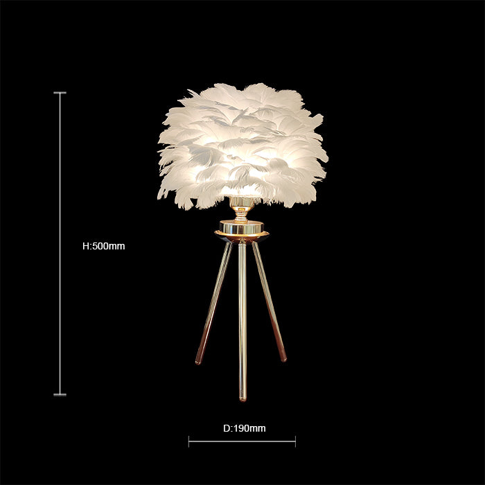 NZ arched table lamp measurements