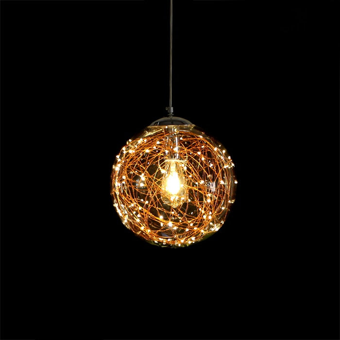 brass color pendant light for bedroom - eden lighting Auckland