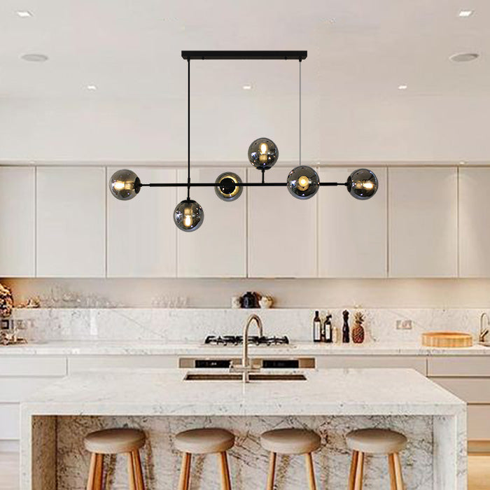 nz homes kitchen bar light black glass 