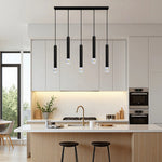black crystal pendant for modern apartment kitchen Auckland