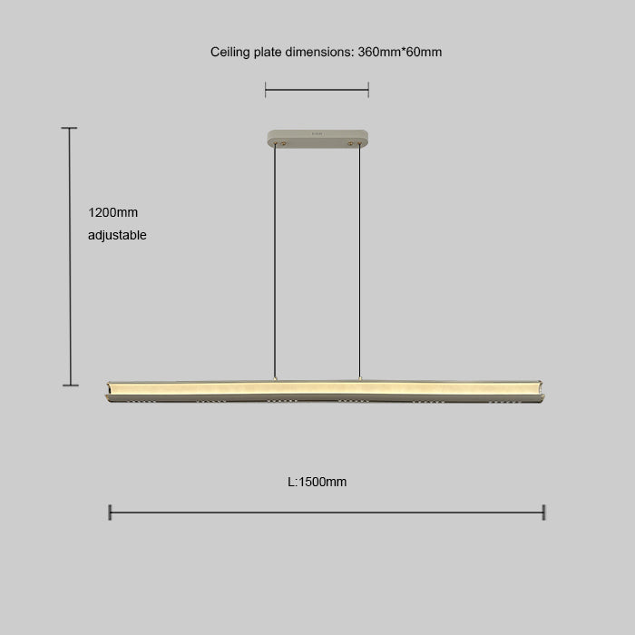 kitchen island light fixture Auckland size