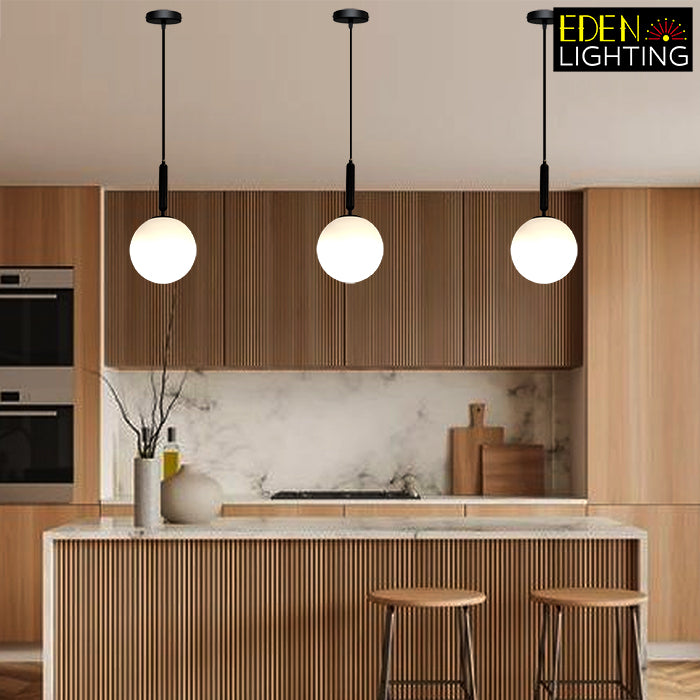 designer pendant light in real-life scene interior lighting store NZ 