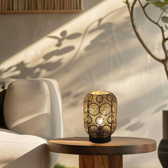 NZ decorative desk lamp in warm space