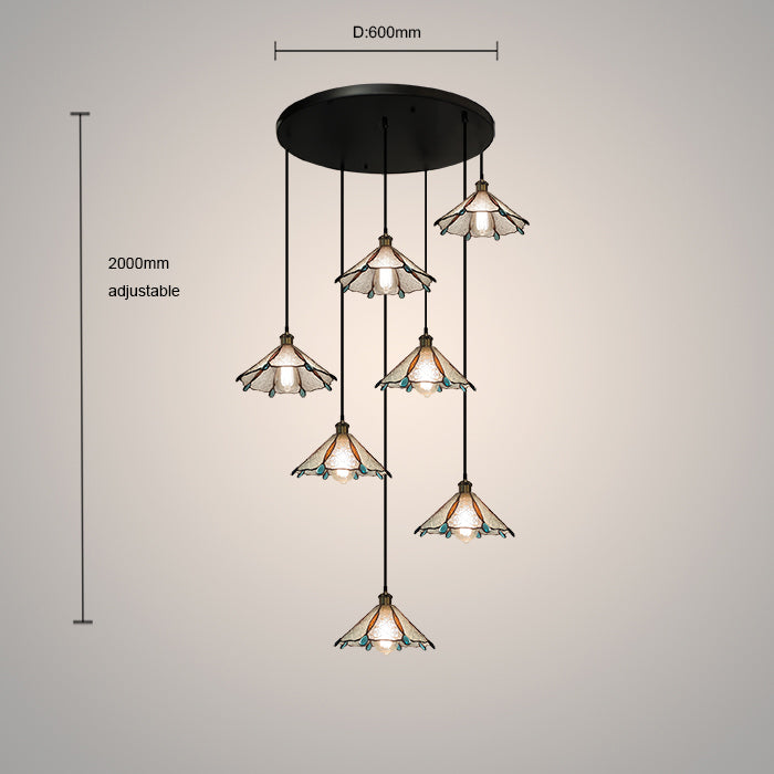 large staircase pendant dimensions and images NZ