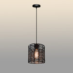 leather belt lampshade pendant for New Zealand interior design