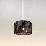 leather belt pendant shade lighting for NZ coastal homes