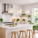 leather strap lampshade pendant light for kitchen island New Zealand