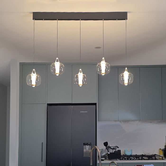 led shape pendant light for farmhouse kitchen auckland
