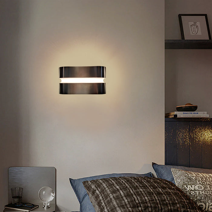 Modern wall light fixture LED landscape lighting Eden Lighting Auckland