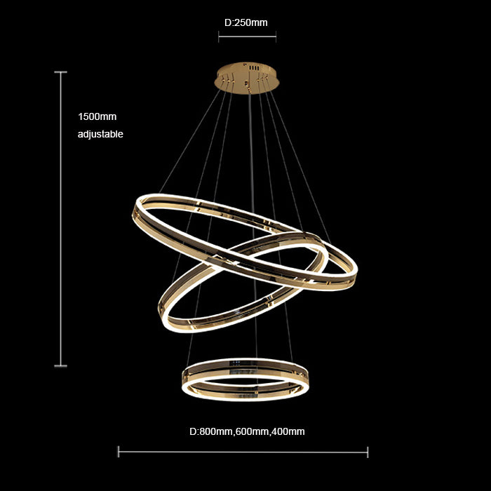 big chandelier with dimensions NZ