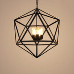 linear iron black pendant light for office meeting room auckland