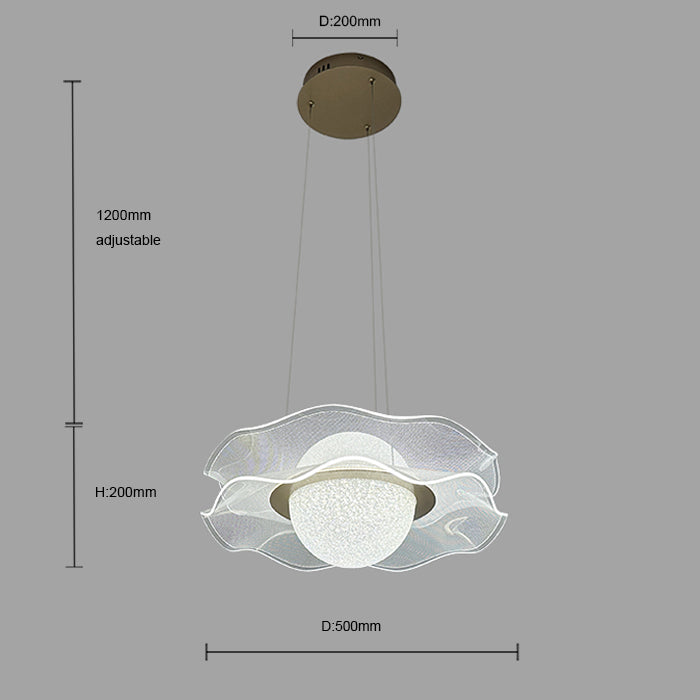 Chandelier with dimensions nz