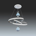 luxury crystal pendant lights for dining room NZ