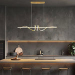 luxury kitchen island led gold pendant light NZ