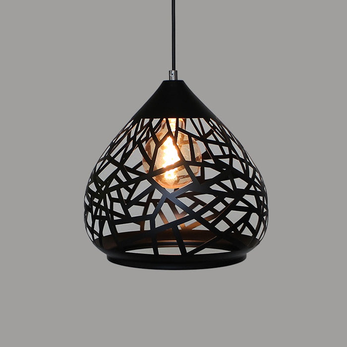 black metal pendant light commercial lighting supplier NZ