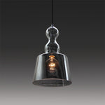 Pendant light with a metallic shade nz