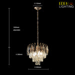 mini crystal pendant light for reading nook nz