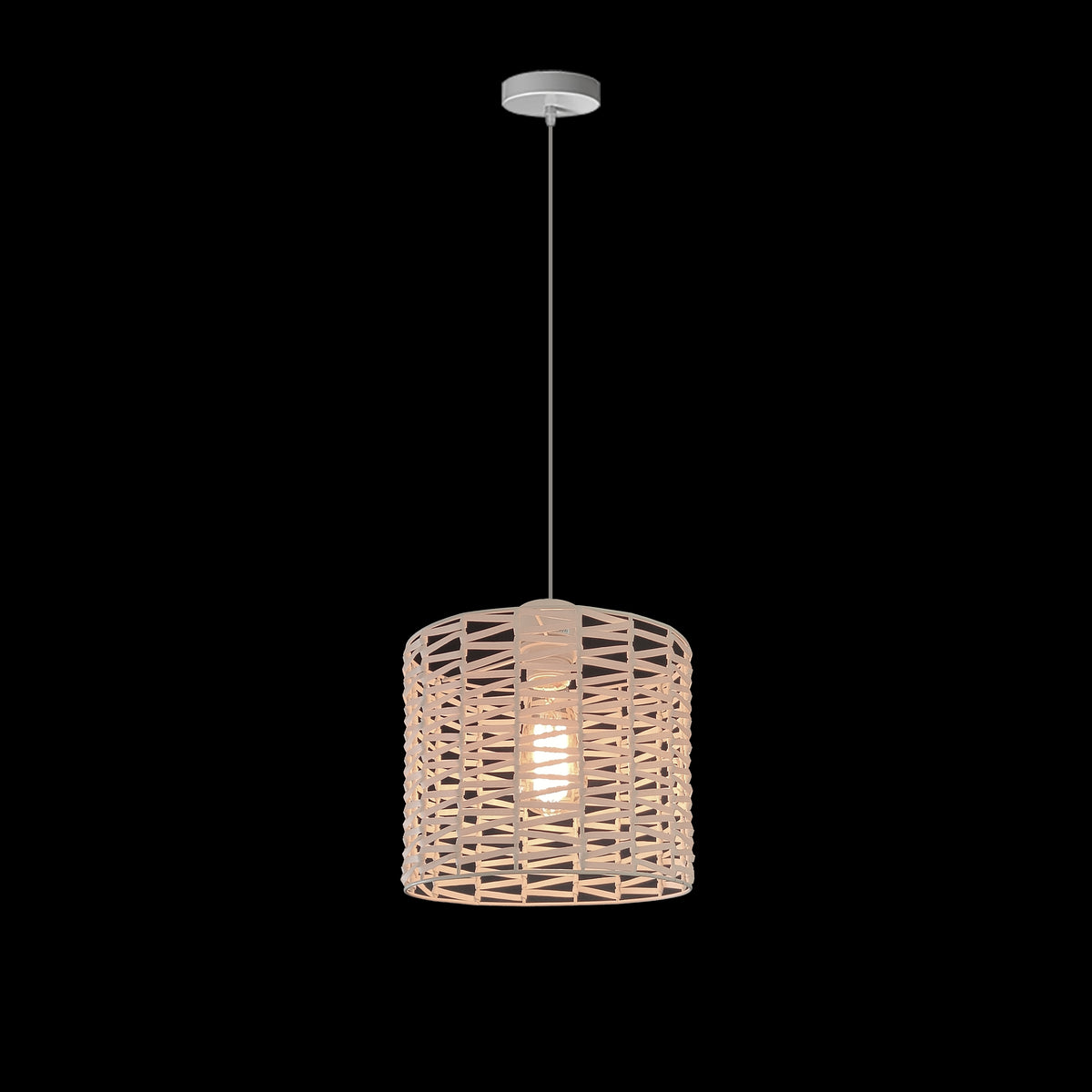 minimalist belt pendant light for NZ apartment living room