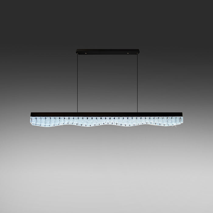 Modern pendant light fixture over kitchen island NZ