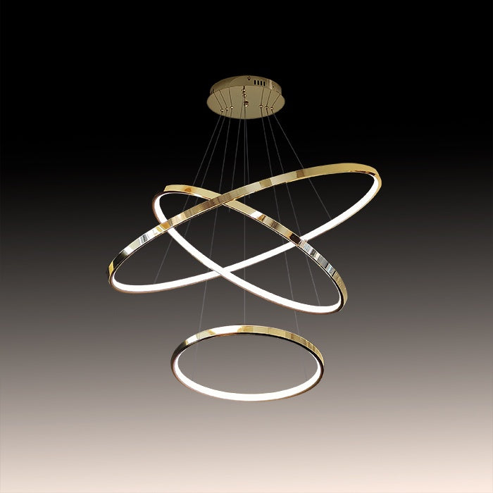 LED Pendant light Color change Brass P153-800mm – Eden Lighting