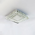 Square crystal ceiling light fixture Auckland