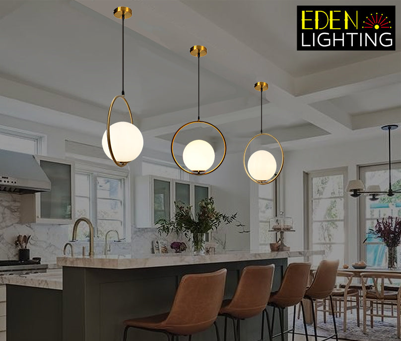 designer pendant light in kitchen room setting lighting shop New zealand