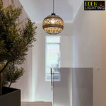 modern nature pendant light for staircase or entrance Auckland
