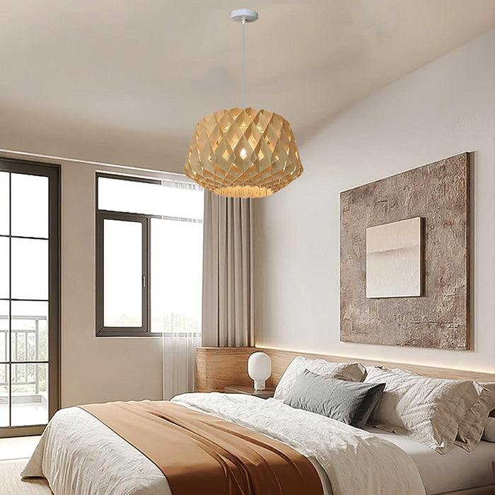 wooden pendant lighting for bedroom Auckland