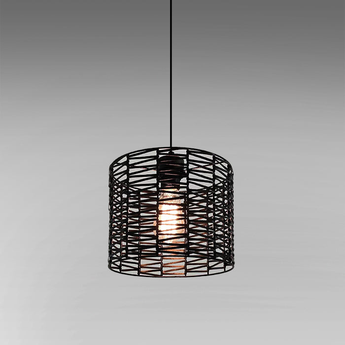 modern strap pendant lighting for open plan living NZ