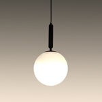 opal glass pendant light for bedside design - eden lighting Auckland