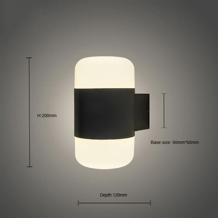 outdoor wall light for front entrance size nz

