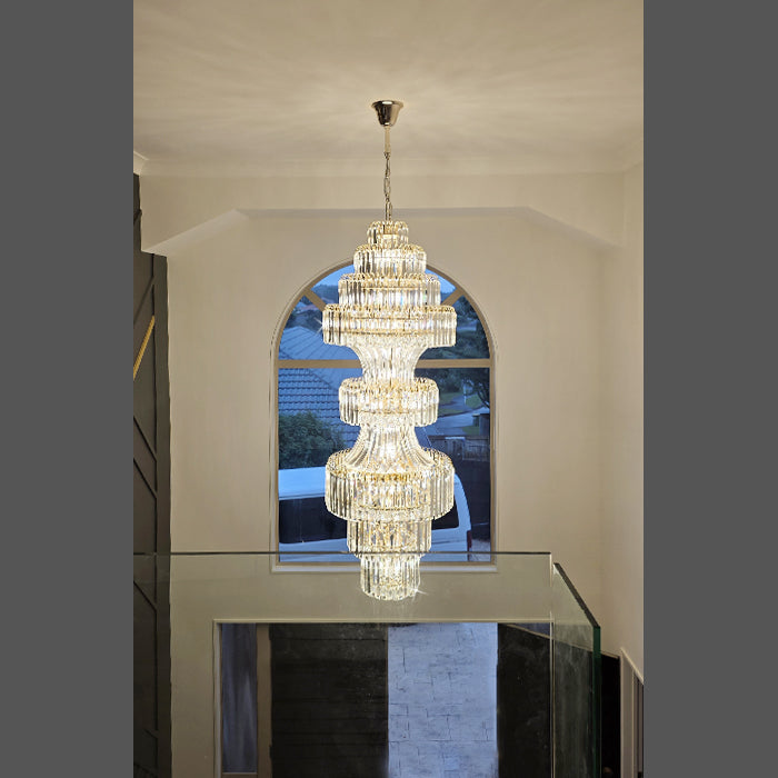 oversized crystal pendant for grand foyer auckland