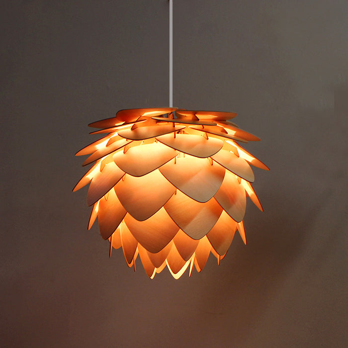 Pendant light Naturn Wooden  P2-300mm-na